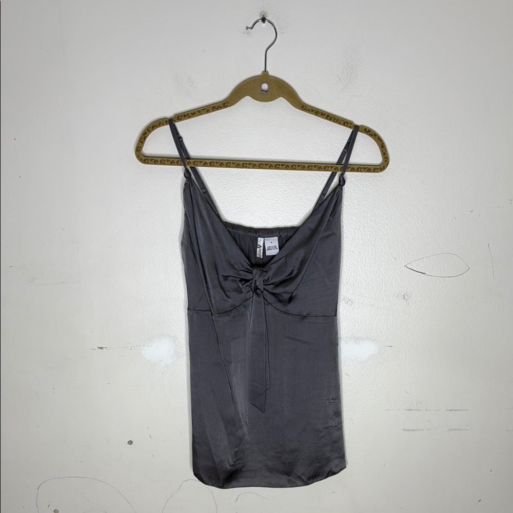 Kenzie Gray Silky Camisole Top Size 8